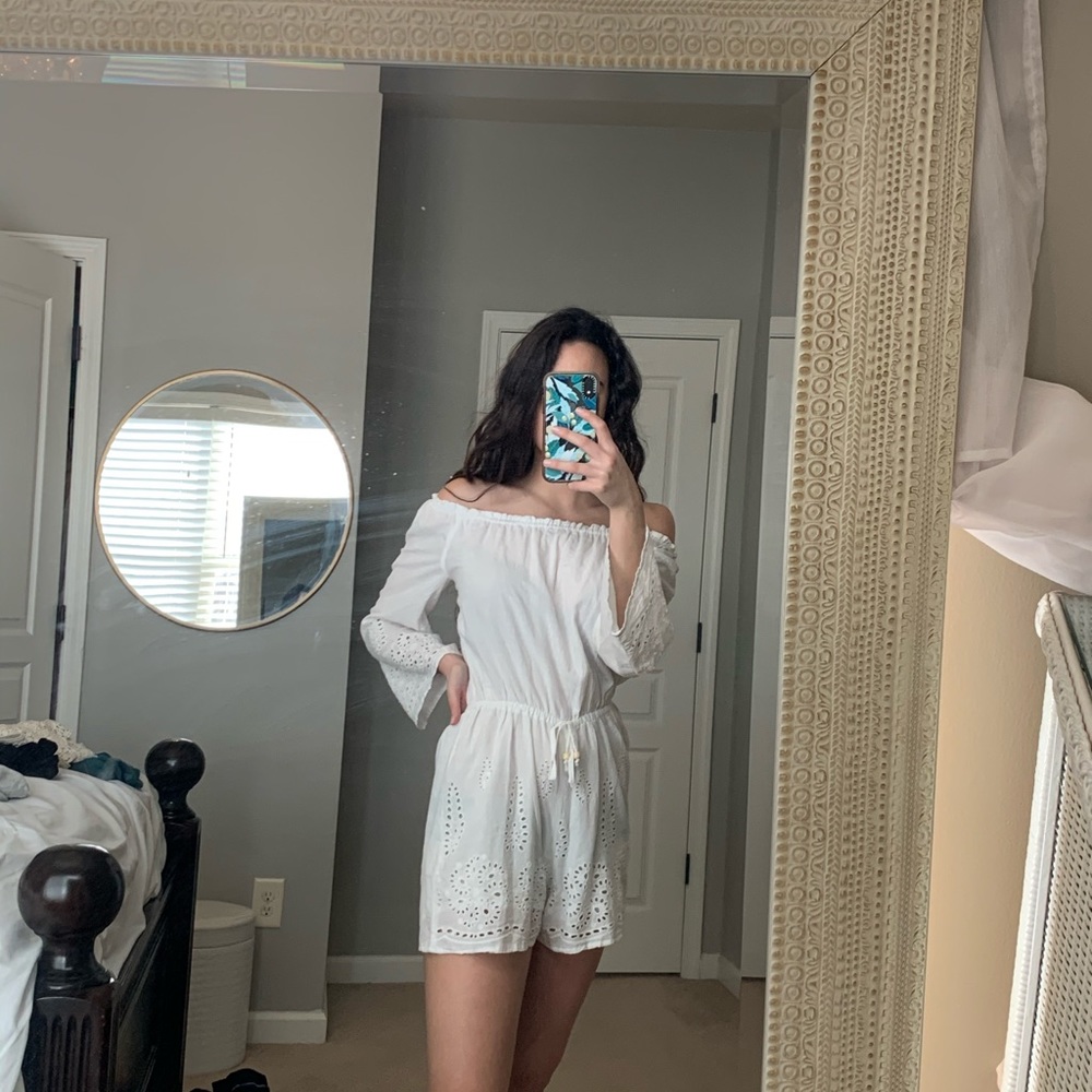 white romper